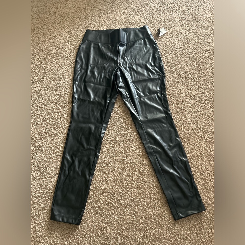 INC International Concepts | High Rise Faux Leather Leggings - Picture 2 of 9